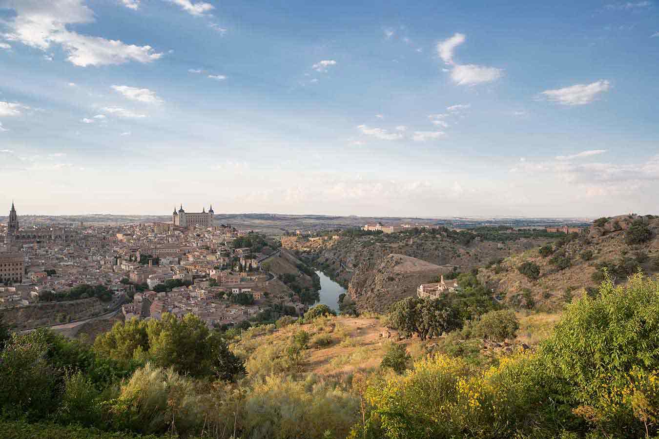 Toledo - udsigt over Toledo