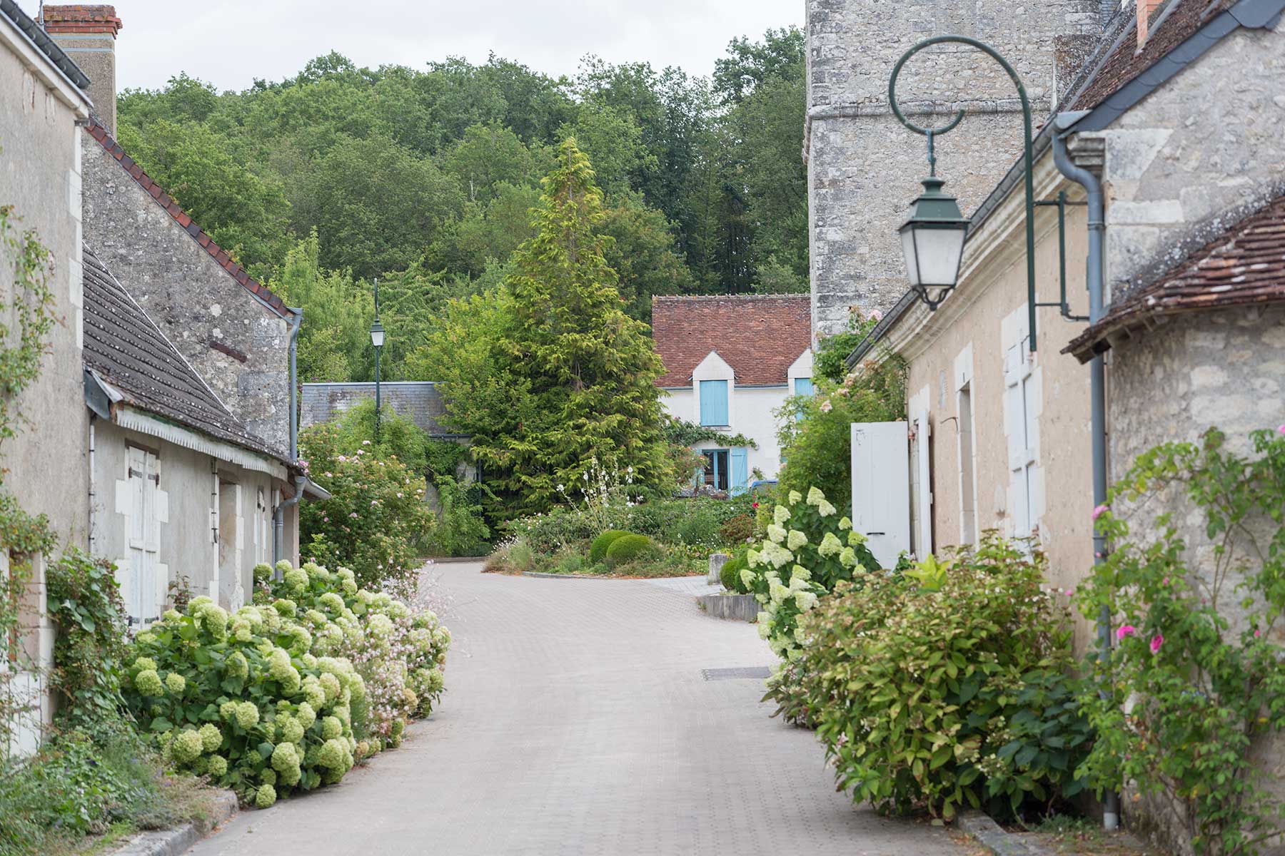 Chedigny - blomsterby i Loire