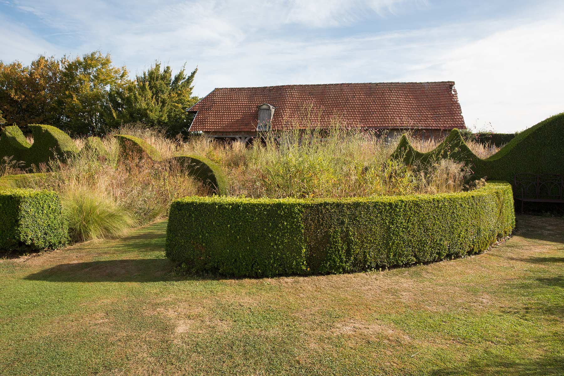 Franske have Jardin plume