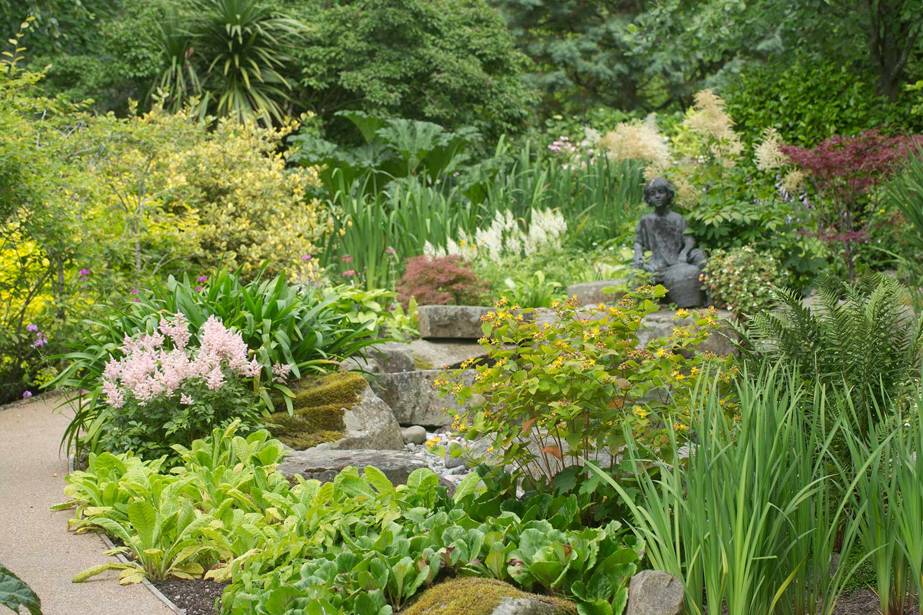 Brynbella garden, Wales