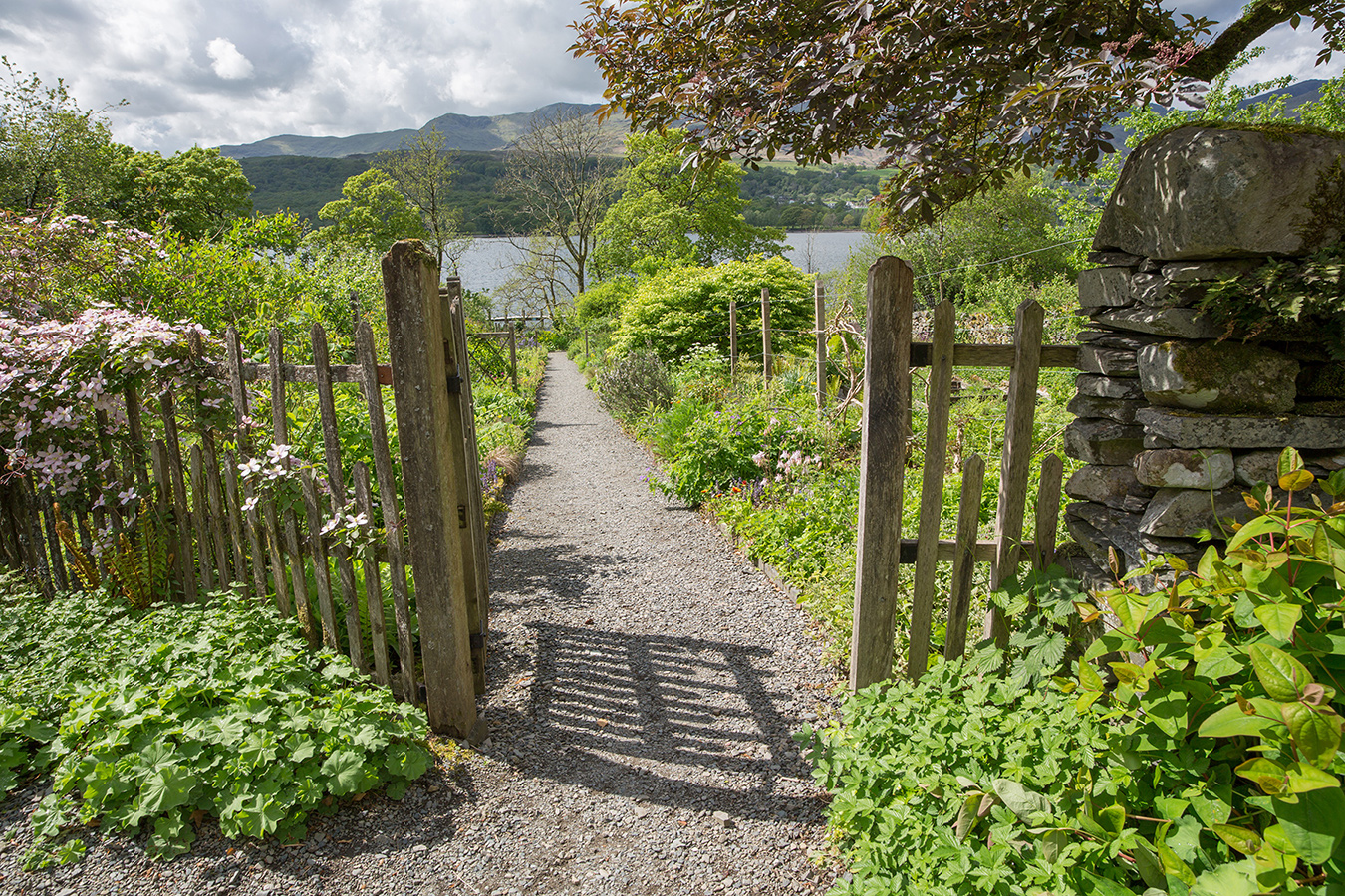 Brantwood og udsigt til Coniston Water