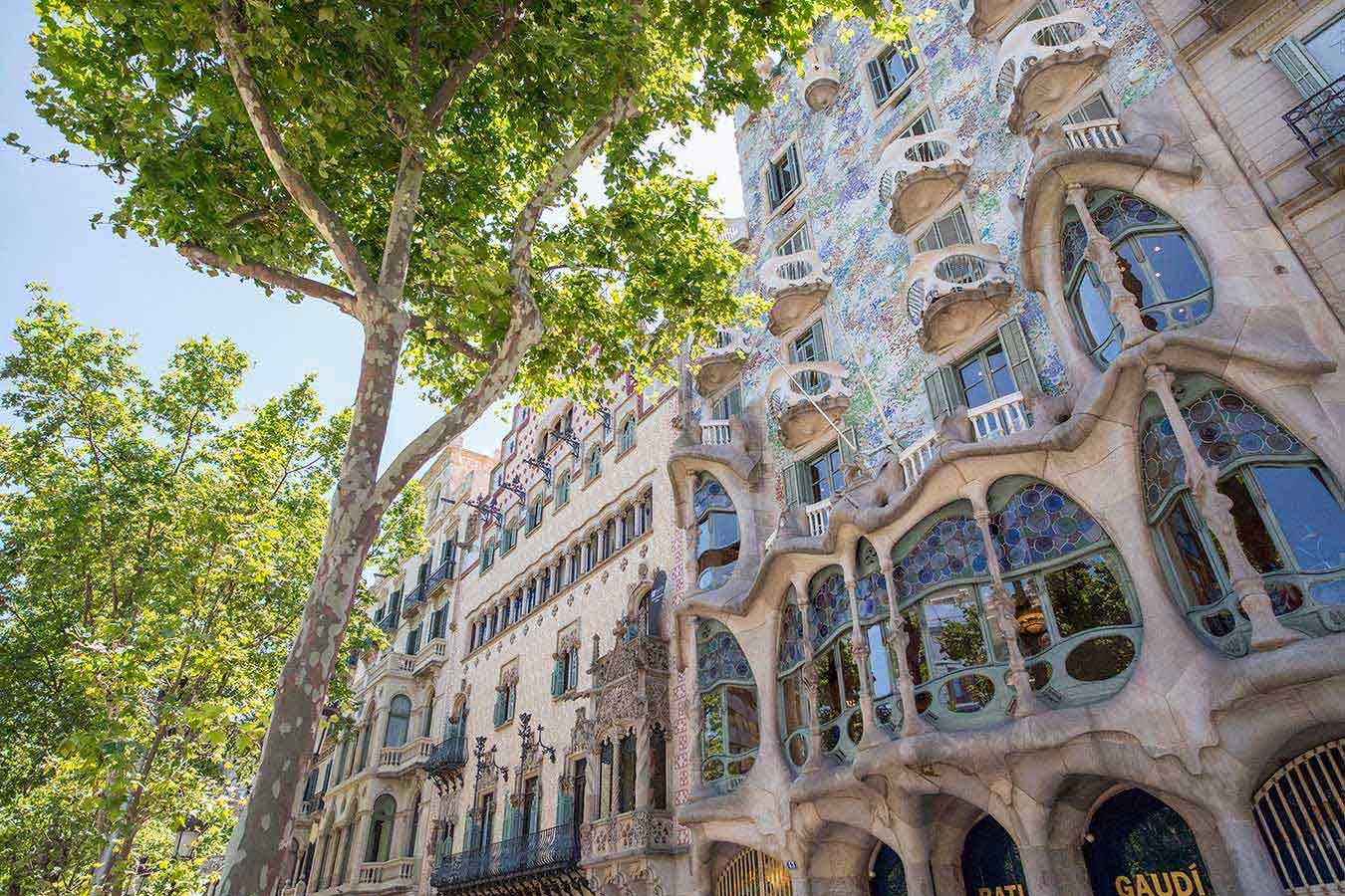 Plaza Sant Felip Neri, with holes from the Spanish civil war 