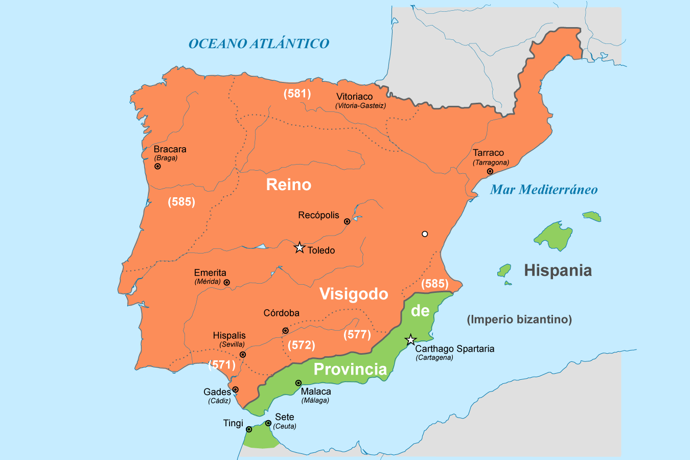 Visigoterne i Spanien