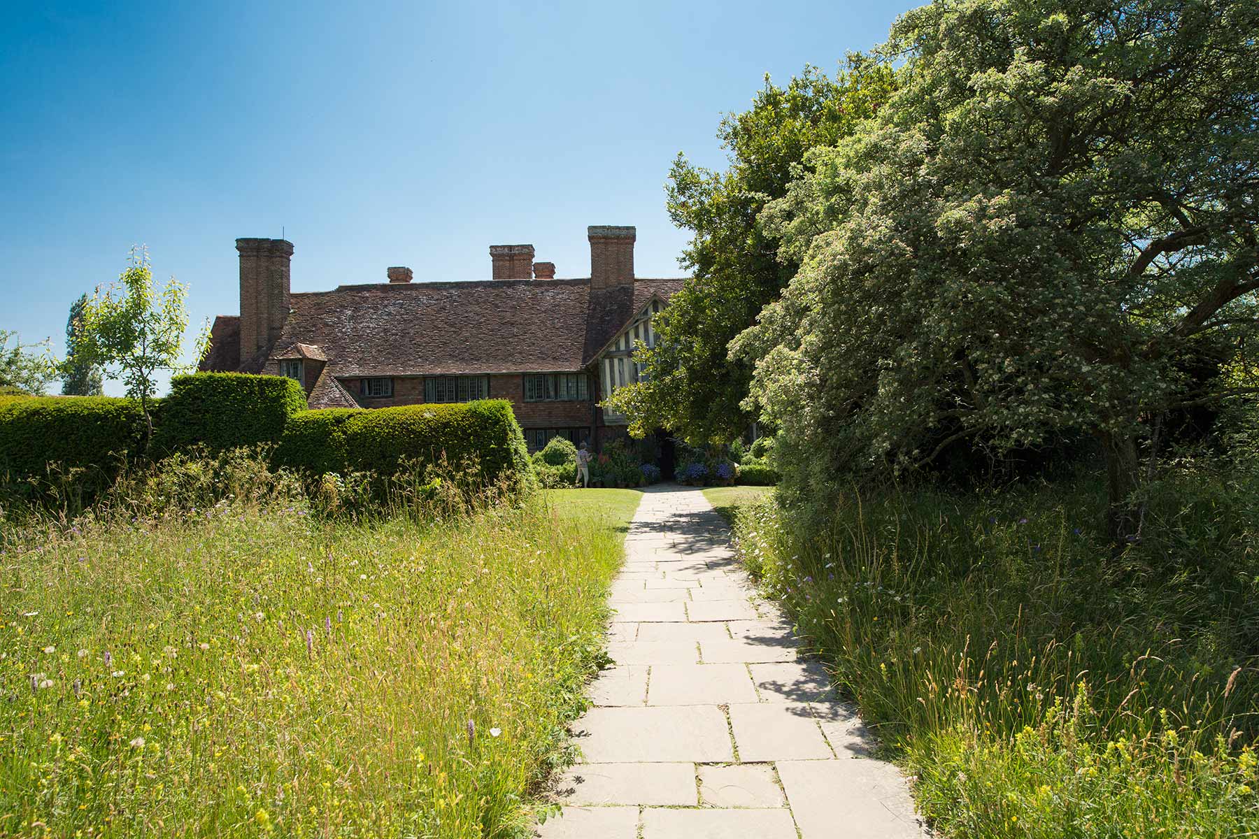 Hovedindgangen til Great Dixter